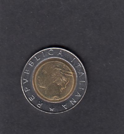 Beschrijving: 500 Lire  PACIOLI